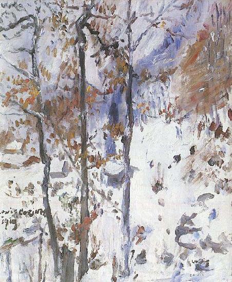 Lovis Corinth Walchensee, Schneelandschaft Spain oil painting art